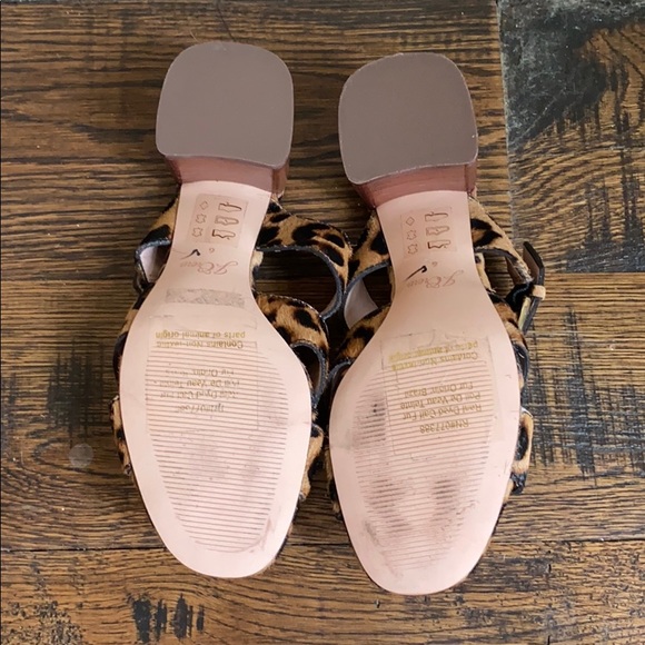 J. Crew Penny Mid Heel Slide Sandals L0301 - Picture 4 of 4